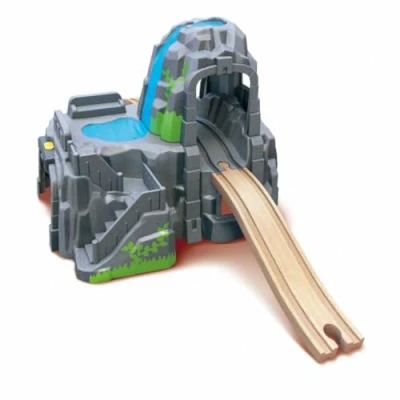 Afbeelding van Hape E3739 Light and Sound Mountain Tunnel Wooden Train Track Accessories