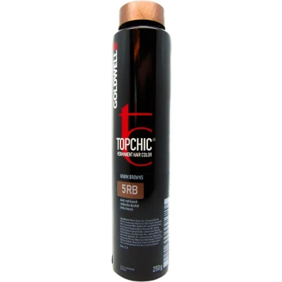 Afbeelding van Goldwell Topchic Depot Bus 5 RB Donkerrood Berken 250 ml