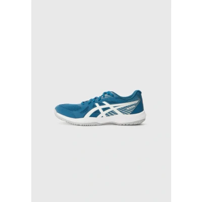 Afbeelding van Asics Upcourt Handbalschoenen, Heren, Maat: 41.5, Mako blue/white Schoenen