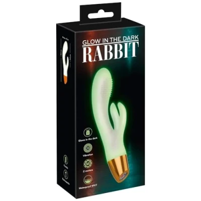 Afbeelding van Rabbit Vibrator Glow in the dark