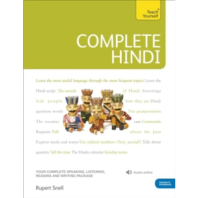 Afbeelding van Complete Hindi Beginner to Intermediate Course: (Book and audio support)