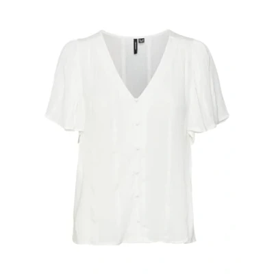 Afbeelding van VERO MODA top VMKANVA ecru
