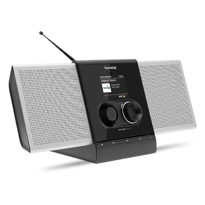 Afbeelding van TechniSat MULTYRADIO 600 CD IR DAB+ en internetradio met bluetooth zilver/zwart