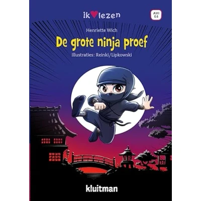 Afbeelding van Kluitman De grote ninja proef
