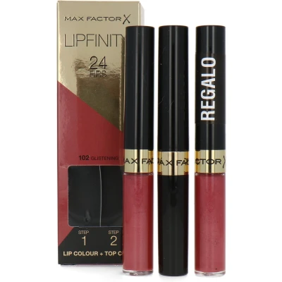 Afbeelding van Max Factor Lipfinity Lip Colour 102 Glistening