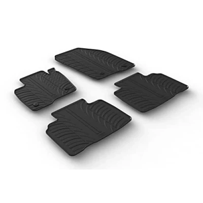 Afbeelding van Gledring Rubbermatten passend voor Ford Edge 2016 (T profiel 4 delig + montageclips)