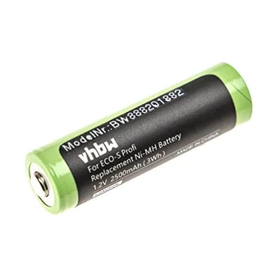 Afbeelding van vhbw Accu compatibel met Tondeo ECO S scheerapparaat tondeuse (2500mAh, 1,2V, NiMH)