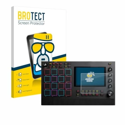 Afbeelding van BROTECT Screenprotector voor Akai MPC Live II Folie Beschermfolie Beschermglas matte