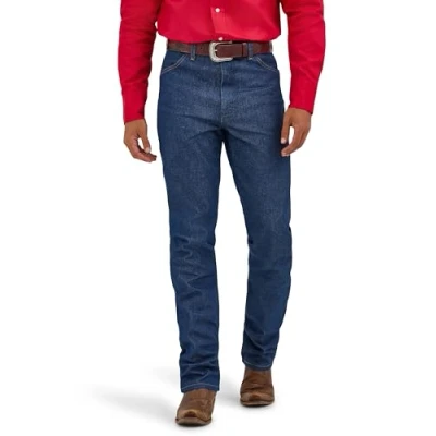 Afbeelding van Wrangler heren jeans, Blauw, 33W x 30L