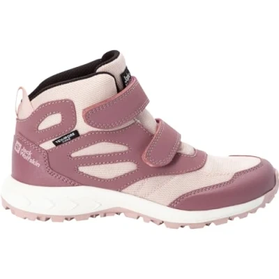 Afbeelding van Jack Wolfskin Woodland Texapore MID VC K Outdoorschoenen voor kinderen, Maat: 37, Ash mauve Imitatieleer/ textiel