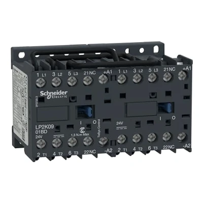 Afbeelding van Schneider Electric Omkeermagneetschakelaar LP2K0901BD, Automatisering