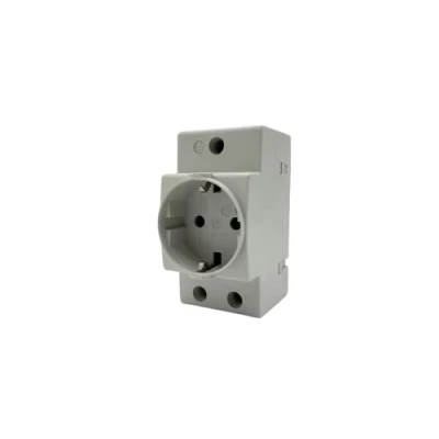 Afbeelding van RASMACOR DIN rail stopcontact Schuko stekker 16 A 220 V