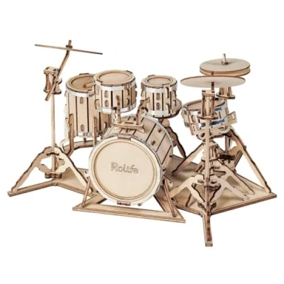 Afbeelding van Robotime Drum Kit TG409