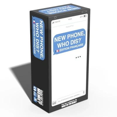 Afbeelding van Megableu What do You Meme New Phone Who DIS? sfeerspel kaartspel spel voor volwassenen vanaf 3 spelers 18 jaar Franse versie