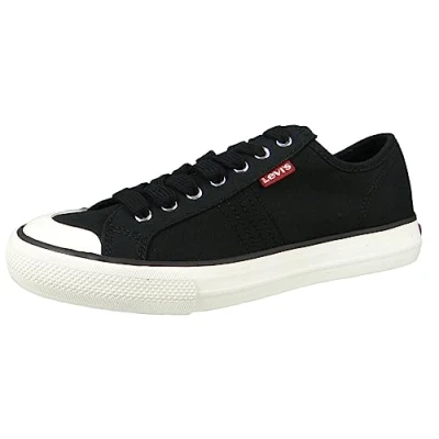 Afbeelding van Levi&#039;s Hernandez S Sneakers voor dames, Regular Black, 39 EU