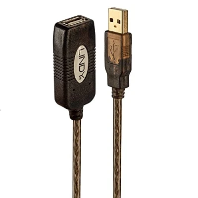 Afbeelding van Lindy 42631 20m USB 2.0 M/F