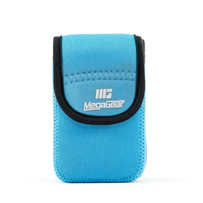 Afbeelding van MegaGear Mg703 Panasonic Lumix Dc Tz95, Tz90, Dmc Tz80 Ultralichte Cameratas van Neopreen, Blauw