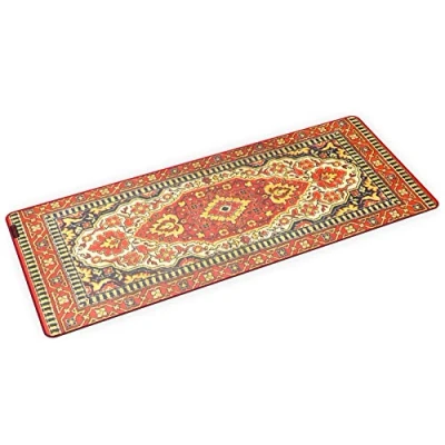 Afbeelding van KRUX muismat Space Tapijt xxl, gaming 970 x 400 mm, bureauonderlegger, in de stijl van een Perzisch tapijt, bestand tegen overstromingen en rafelen, KRX0107