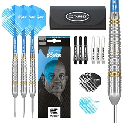 Afbeelding van Target Phil Taylor Brass Set 22 Pieces Dartpijlen Darts
