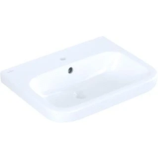 Afbeelding van Villeroy en boch architectura meubelwastafel 600x470 mm met overloop kraangat ceramicplus alpine wit 41886gr1