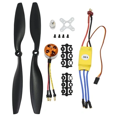 Afbeelding van KEESIN RC 1000 KV borstelloze motor A2212 13T met 30 A ESC set 1045 Propeller CW CCW accessoireset voor Plane DJI F450 550 Quadcopter