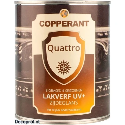 Afbeelding van Copperant Quattro Lakverf Zijdeglans UV+ 1 Liter