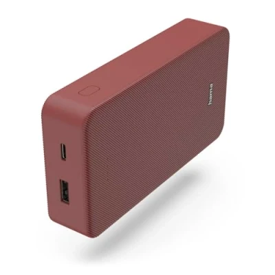 Afbeelding van Hama Powerbank 20000 mAh Fast Charge LiPo Rood