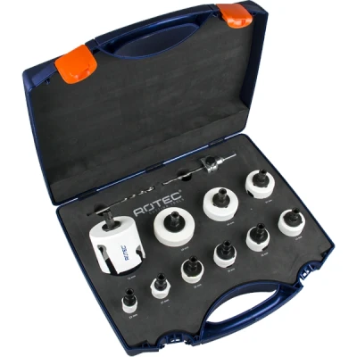 Afbeelding van Rotec MP Gatzagenset &quot;Loodgieter&quot; met Quick Change (13 delig)