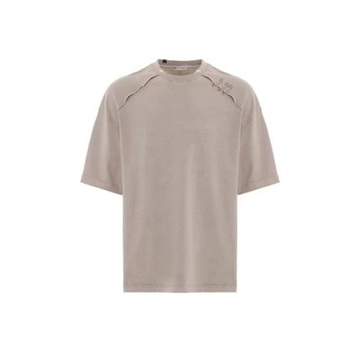 Afbeelding van dandalo Guiliano Tshirt basic, Heren, Maat: Large, Stone
