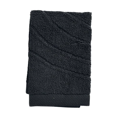 Afbeelding van Zone Denmark Time Waslap 30 x cm Black