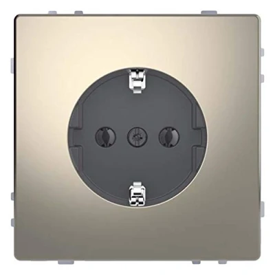 Afbeelding van Merten MEG2301 6050 Wandcontactdoos System Design Nikkel