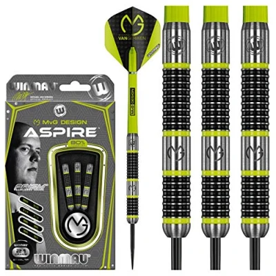 Afbeelding van WINMAU Michael Van Gerwen MVG Aspire: Steeltip Tungsten Dartpijlen Professioneel 21 gram