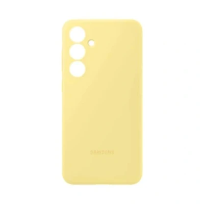 Afbeelding van Samsung Silicone Case Geschikt voor Galaxy S24 FE Geel