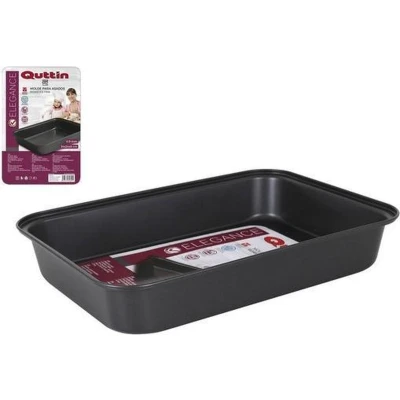 Afbeelding van Quttin braadschaal rechthoekig 34 x 24 cm antraciet