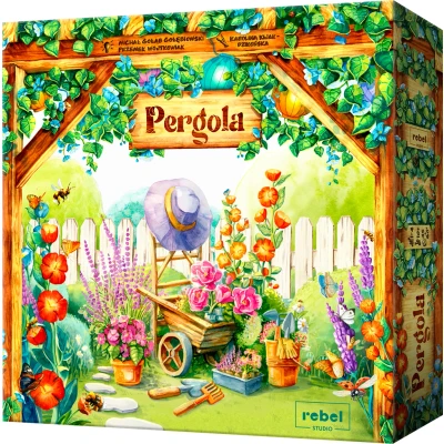 Afbeelding van Pergola Engelstalig Strategisch Bordspel met Tuinier Thema 1 tot 4 Spelers Vanaf 10 Jaar 60 Minuten Speelduur