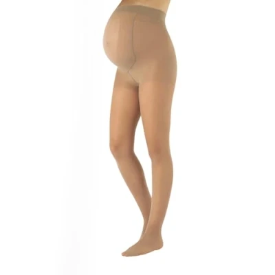 Afbeelding van CALZITALY Panty met stevige ondersteuning Factor 10 mm/Hg Zwart, Blauw, Huid S, M, L, XL, XXL, 3XL, 4XL 70 DEN Gemaakt in Italië, 1 X Huid, L