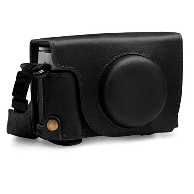 Afbeelding van MegaGear MG1892 Ever Ready Lederen Camera Case compatibel met Fujifilm X100V Zwart