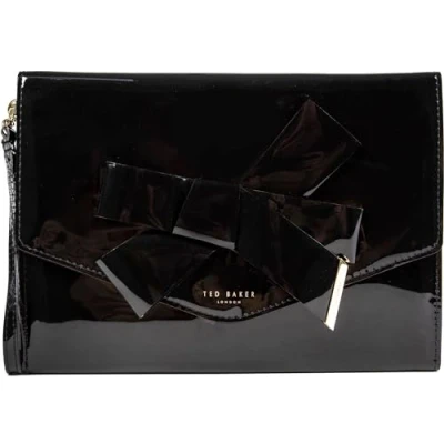 Afbeelding van Ted Baker Clutch, Dames, Maat: One Size, Schwarz