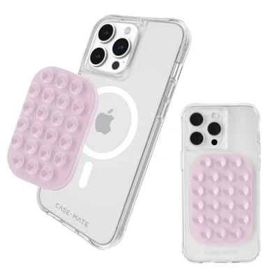 Afbeelding van Case Mate Magnetische zuignap Snap on iPhone houder Afneembaar voor MagSafe Handsfree Content Creator Essentials 15 Pro Max/ 14 13 Max Stardust