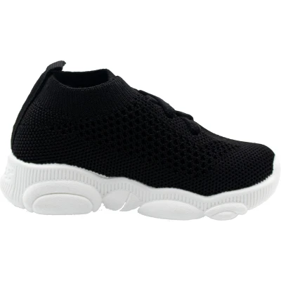 Afbeelding van Babylini Unisex Babyschoenen Swift Zwart Maat 22