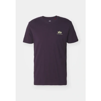 Afbeelding van Alpha Industries Tshirt print, Heren, Maat: XXL, Plum