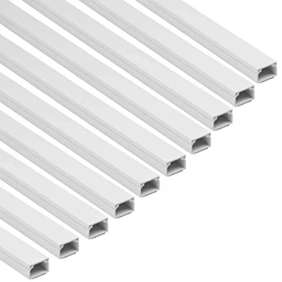 Afbeelding van D Line 1D2516W/10 Square Box Kabel Trunking, 25x16mm 10 x 1 meter Lengte