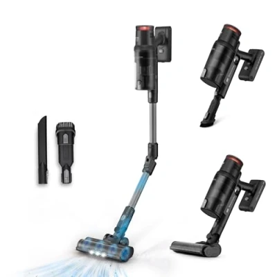 Afbeelding van Ufesa Z7 Digitale Steelstofzuiger Stofzuiger Draadloos Borstelloos 29.6V, Multiclonic Technologie, 26KPa, 500W, Autonomie 80min, Multioppervlak Gemotoriseerde Borstel, 4Modi, Meegeleverde Accessoires