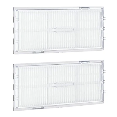 Afbeelding van kwmobile 2x filter voor robotstofzuiger Compatibel met Roborock S7 + T7S Set van 2 filters Vervangingsfilter