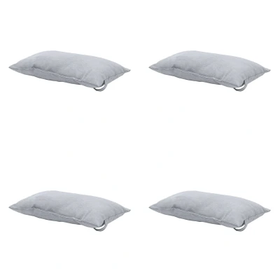 Afbeelding van Madison Universeel hoofdkussen 40x24 Panama light grey 4 stuks