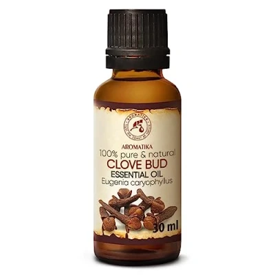 Afbeelding van Kruidnagel (Knop) Olie Essentiële 30ml 100% Puur &amp; Natuurlijk Aromatherapie Geurolie Geurverspreider Ontspanning Toevoegen aan Bad Cosmetica Massage Wellness Aroma Lamp Of Elektrische Diffuser