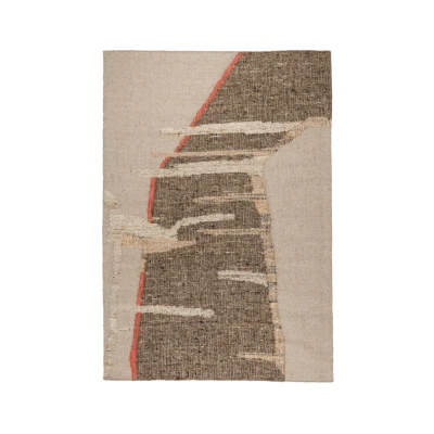 Afbeelding van Dutchbone Briton Vloerkleed 160x230 Beige