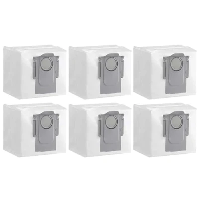 Afbeelding van 6 Stks Stofzakken Collector voor Roborock S8 Q7 T8 S7 MAXV Ultra MAX Stofzuiger Onderdelen Accessoires