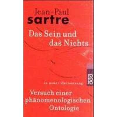 Afbeelding van das Sein und Nichts