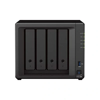 Afbeelding van Synology DS923+ (8G RAM) 4 bay discstation NAS (AMD Ryzen™ threads R1600 Dual Core 2xRJ 45 1GbE LAN poort) bundel met x 4TB Seagate IronWolf HDDs